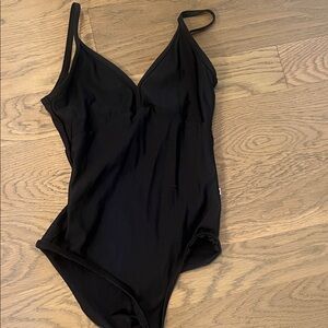 Yumiko Black Leotard